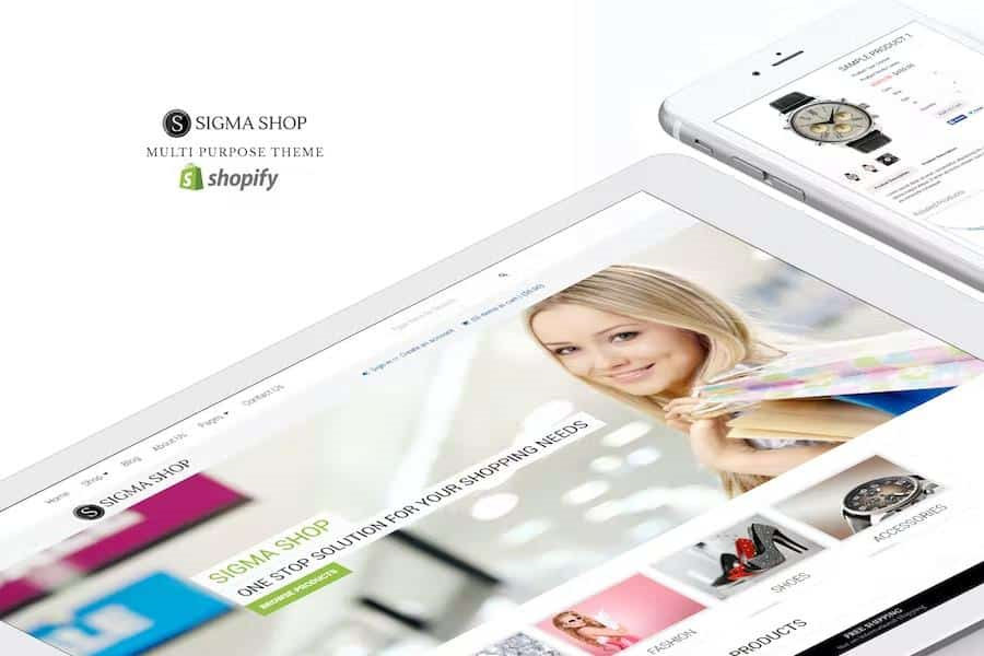SIGMA – CLEAN SHOPIFY THEME